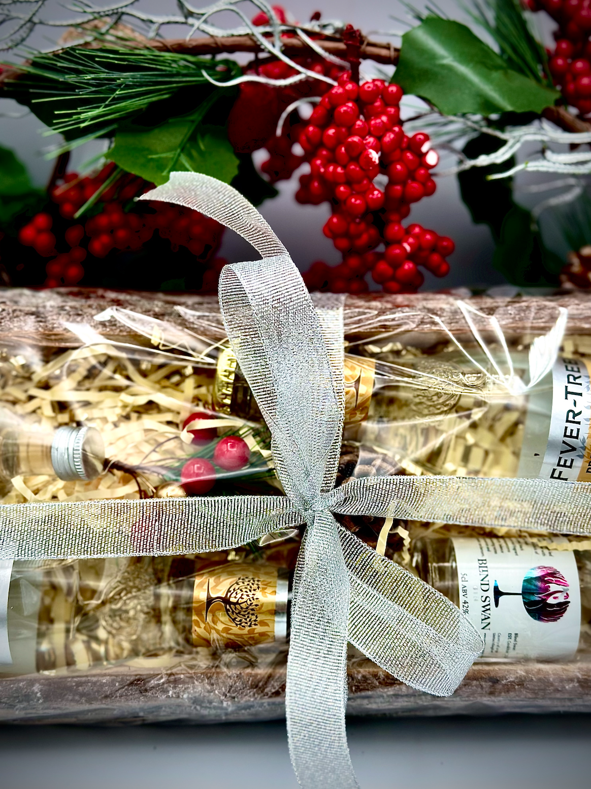 Gin & Tonic Christmas Log