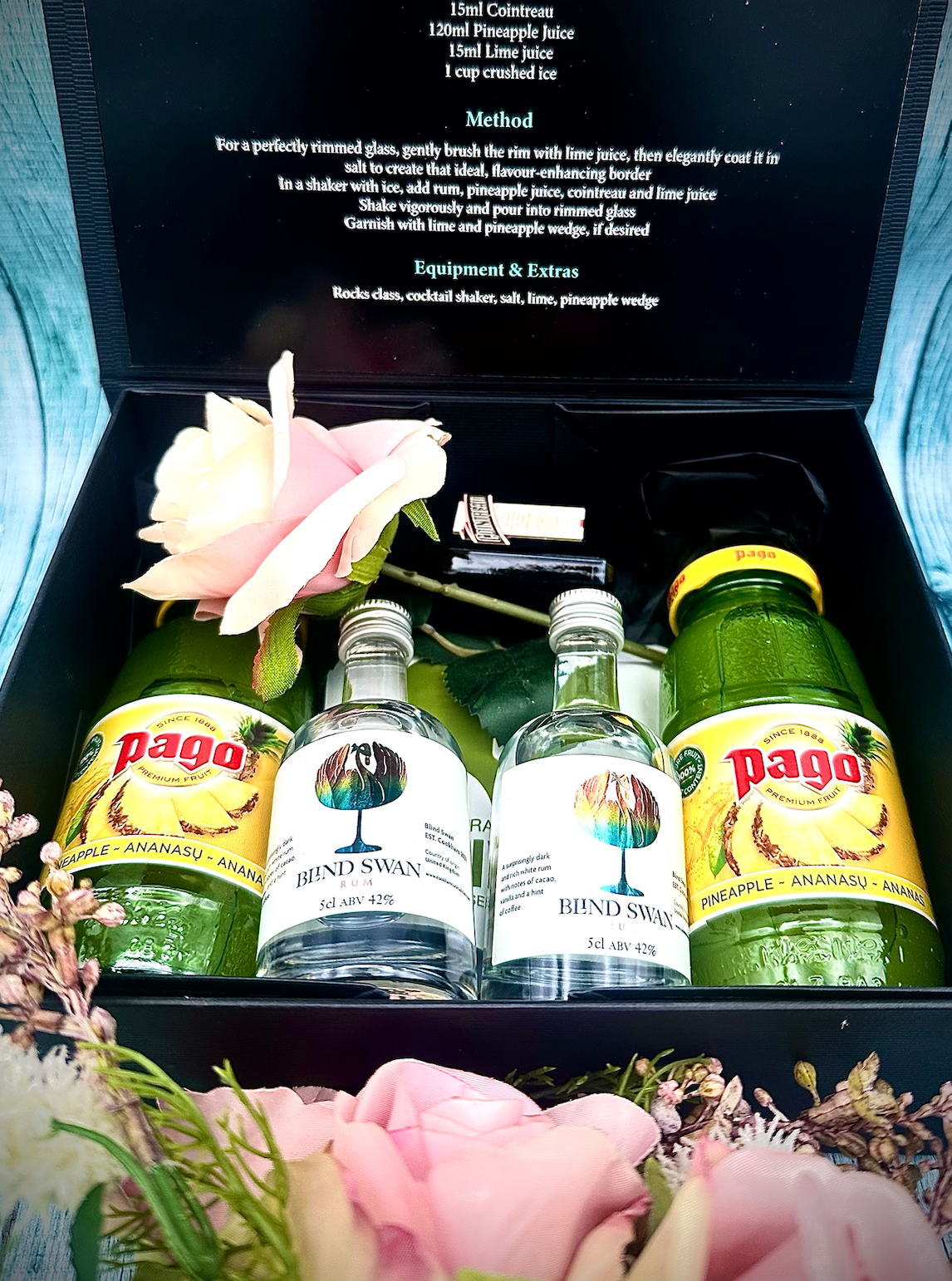 Pineapple rum margarita